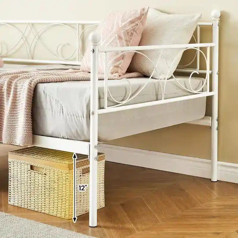 Tweepersoons Divanbed met Uitschuifbaar Bedframe