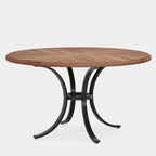 Ronde eettafel van 47 inch, geschikt voor 4–6 personen