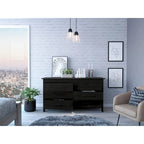 6-Laden Rechthoekige Commode – Licht Eiken en Wit