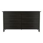 6-Laden Rechthoekige Commode – Licht Eiken en Wit