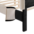 Queensize Corduroy Bedovertrek – Alleen Hoofdeinde & Frame Overtrek