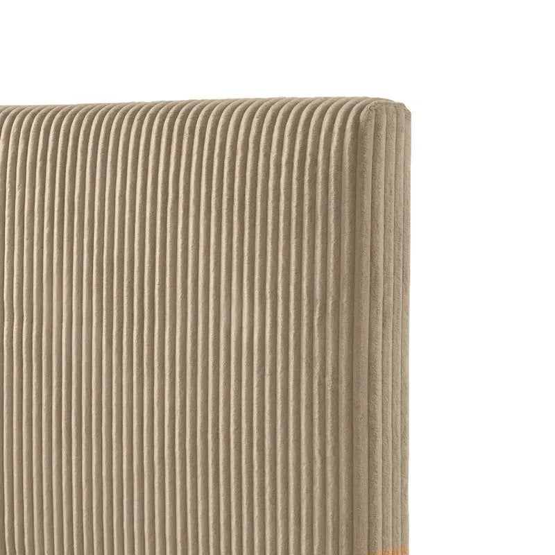 Queensize Corduroy Bedovertrek – Alleen Hoofdeinde & Frame Overtrek