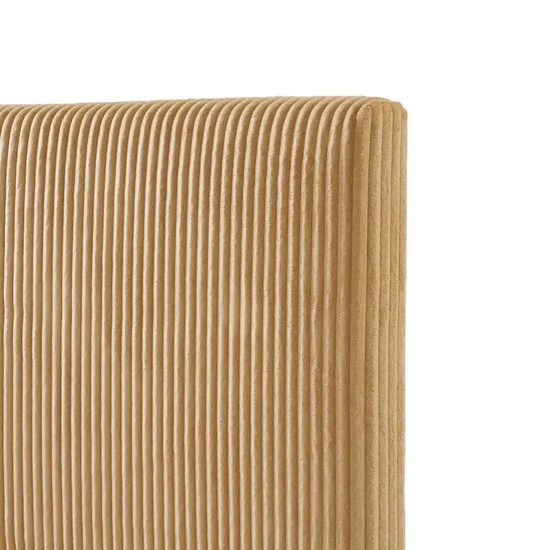 Queensize Corduroy Bedovertrek – Alleen Hoofdeinde & Frame Overtrek