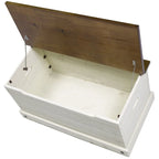 Houten Opbergkist Poef