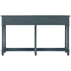 Wandtafel met twee lades en onderste plank