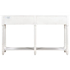 Wandtafel met twee lades en onderste plank